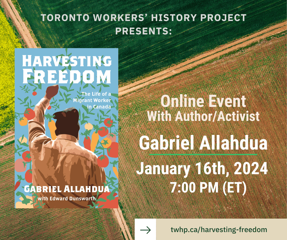 Harvesting Freedom Promo Graphic